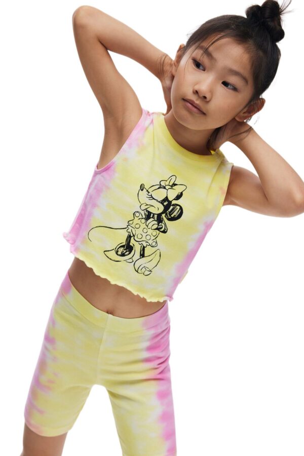 Girls Girls's T-shirt tye-die Minnie Mouse