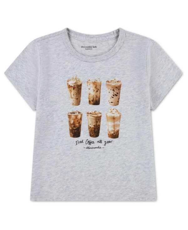 Girls' Iced Coffee Classic Crewneck T-Shirt