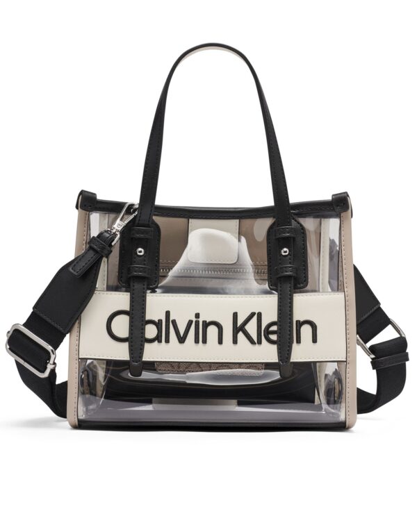 Modern Essentials Clear Crossbody with Web Strap