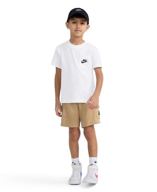 Toddler Boys' 2T-4T Pocket T-Shirt and French Terry Shorts, 2-Piece Set