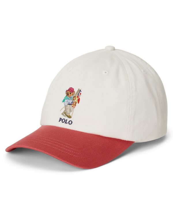 Boys' 2-7 Polo Bear Chino Ball Cap
