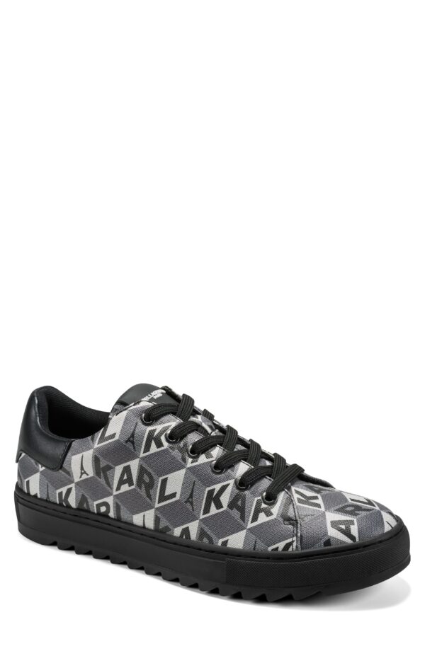 Allover Logo Low Profile Sneaker (Men)