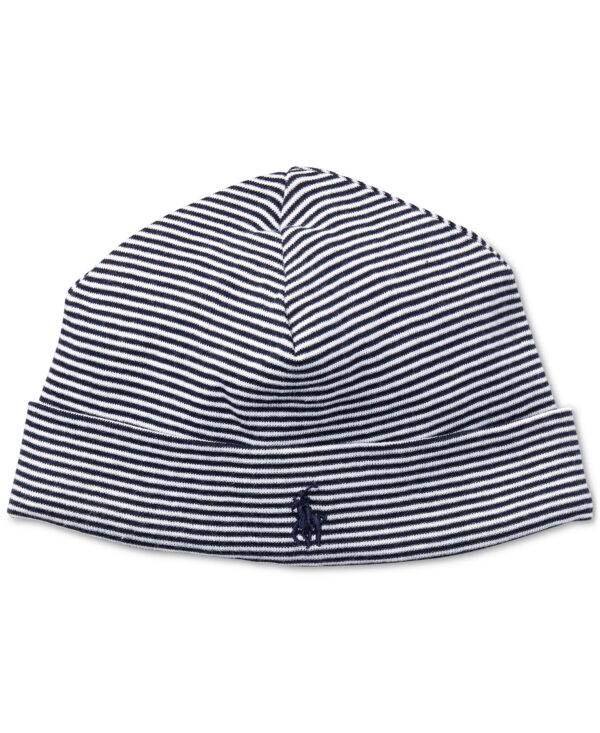 Baby Boys Striped Soft Cotton Hat