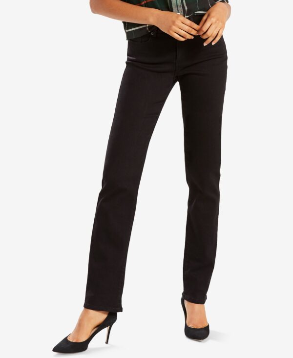 Women's Classic Mid-Rise Straight-Leg Jeans