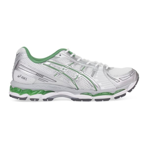 silver / green gel nyc sneaker