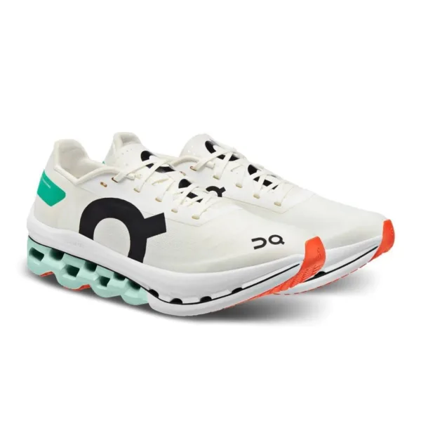 cloudboom echo 57.98256 sneakers white mint lace up running shoes