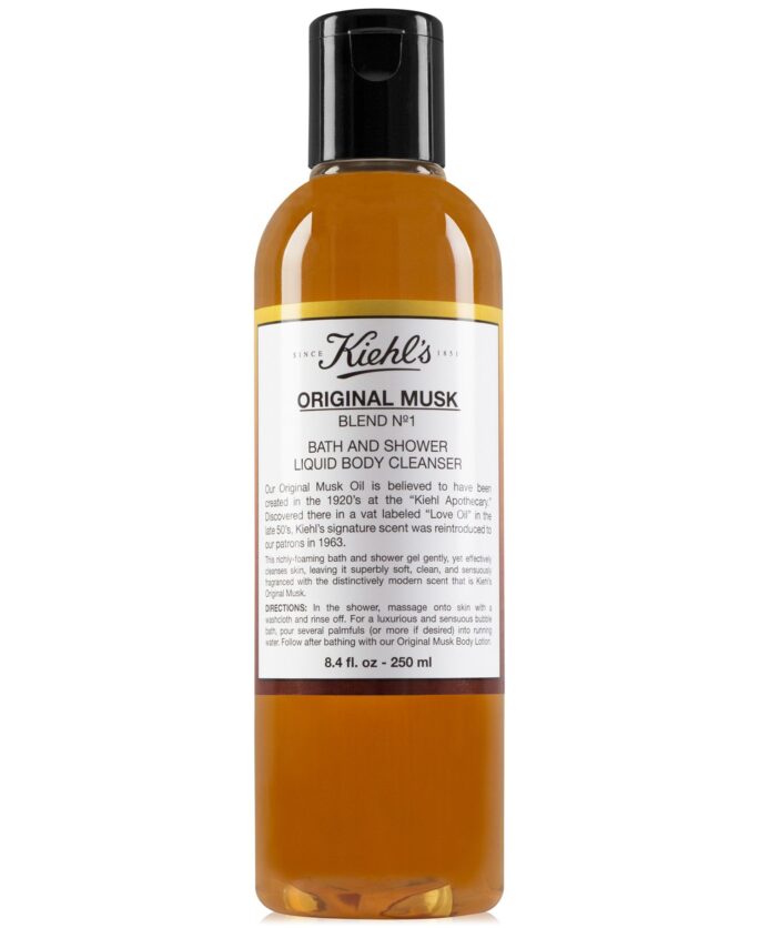 Original Musk Bath & Shower Liquid Body Cleanser, 8.4-oz.