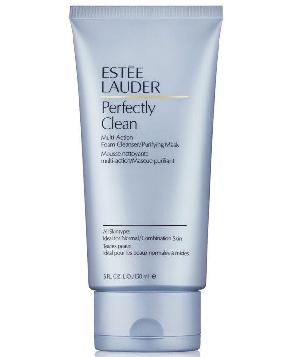 Perfectly Clean Multi-Action Foaming Cleanser + Purifying Face Mask, 5.0 oz.