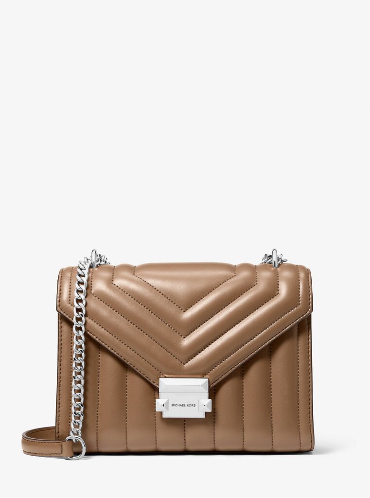 whitney medium quilted shoulder bag