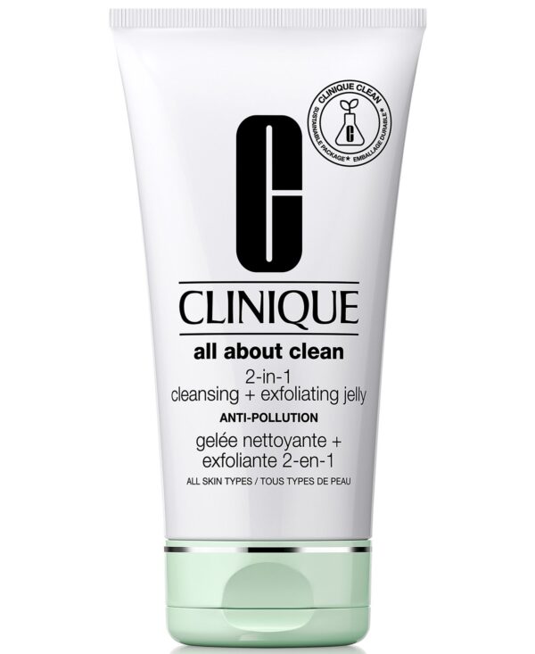 All About Clean™ 2-in-1 Face Cleansing + Exfoliating Jelly Cleanser with Salicylic Acid, 5 oz.