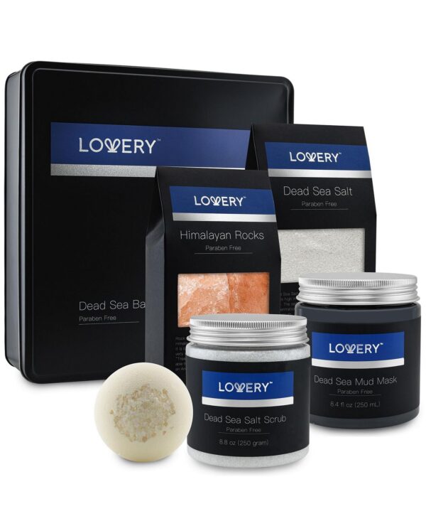 Dead Sea Bath and Body Gift Set Home Spa Kit, 5 Piece