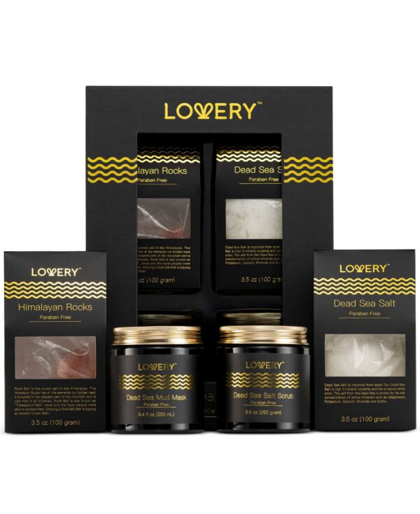 Dead Sea Minerals Spa Gift Box, 5 Piece