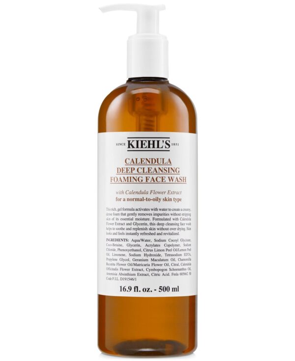 Calendula Deep Cleansing Foaming Face Wash, 16.9-oz.