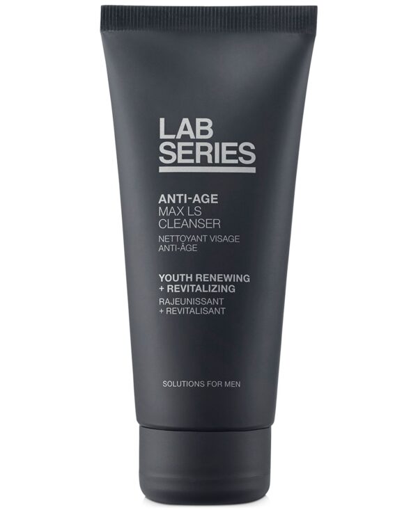 Skincare for Men Anti-Age Max LS Rich Foaming Face Wash, 3.4 oz.
