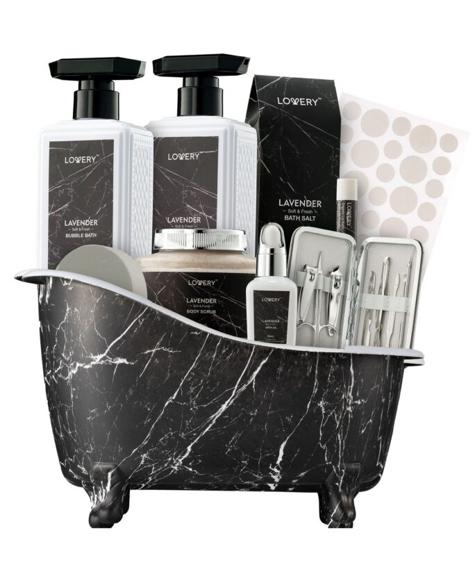 18-Pc. Lavender Relaxation Bath & Body Gift Set