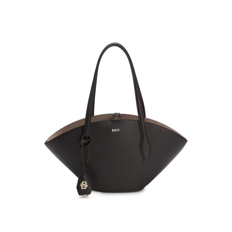tote bag with double b monogram key ring