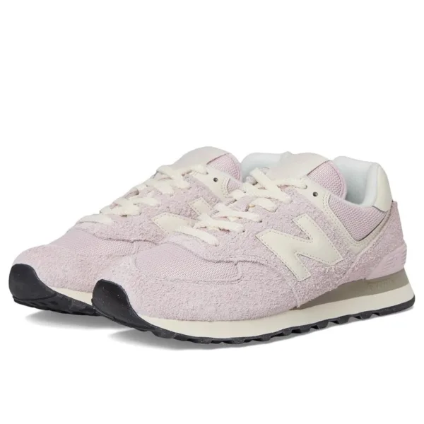 574 u574bwe sneakers women's 9.5b pink suede lifestyle shoes rhs8296