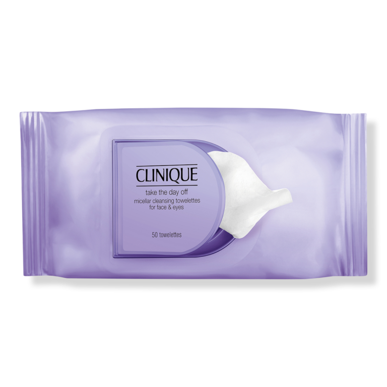 Take The Day Off Micellar Cleansing Towelettes for Face & Eyes Makeup Remover Wipes
