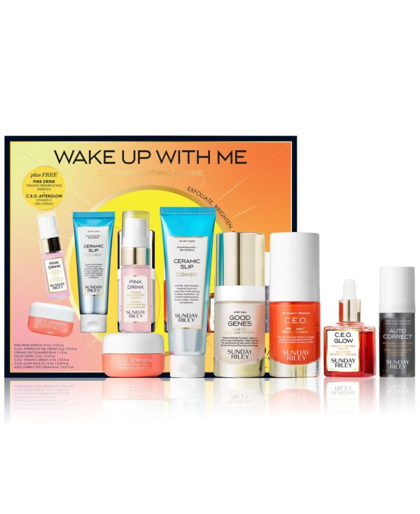 7-Pc. Wake Up With Me Complete Morning Routine Skincare Set
