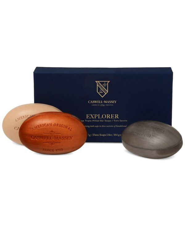 3-Pc. Sandalwood Explorer Bath Soap Gift Set