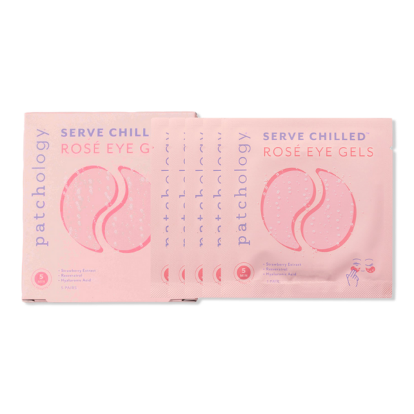 Serve Chilled Rosé Hydrating Eye Gels