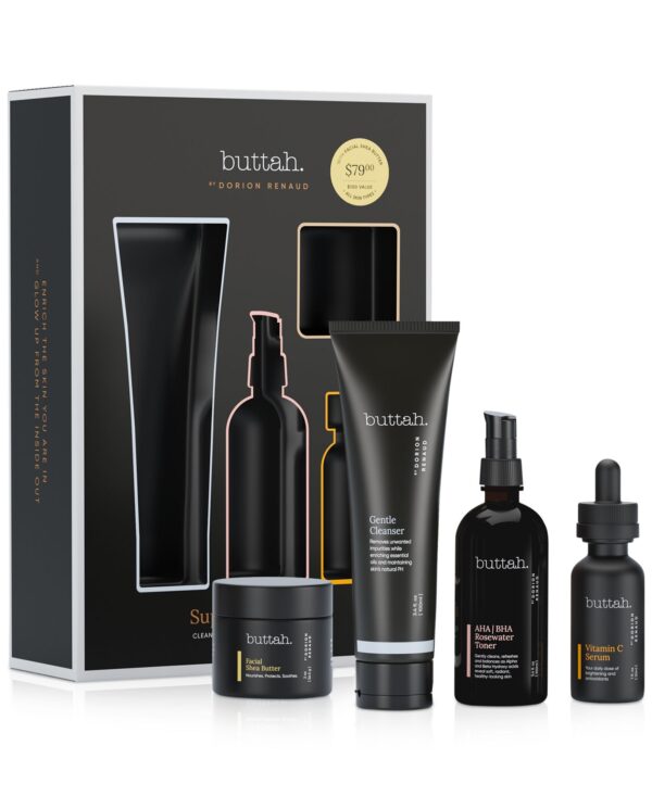 4-Pc. Supreme Skincare Set featuring Facial Shea Butter