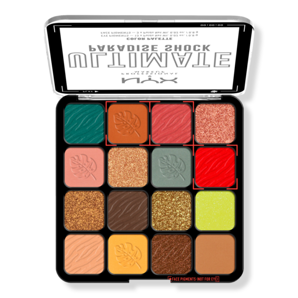 Ultimate Color Shadow Palette Paradise Shock