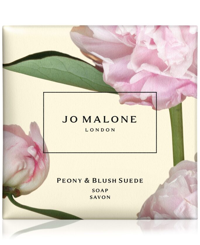 Peony & Blush Suede Soap, 3.5 oz.