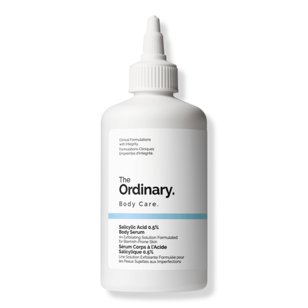Salicylic Acid 0.5% Body Serum Exfoliating Treatment for Acne Blemishes