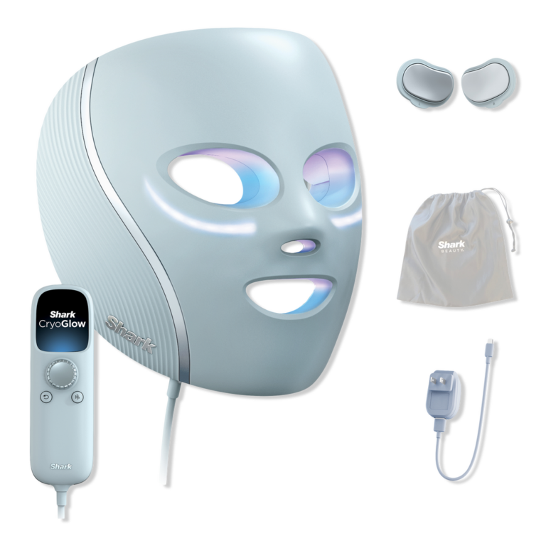 CryoGlow Under-Eye Cooling + LED Anti-Aging & Skin Clearing Mask