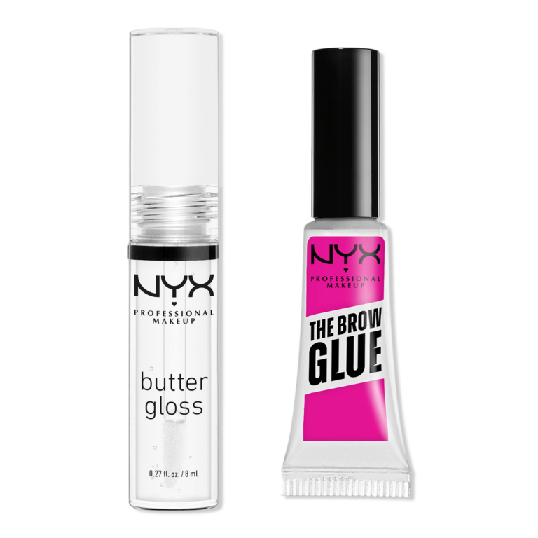 Butter Gloss & Brow Glue Duo Kit