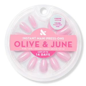 Instant Mani Press-On Nails Iridescent Pink
