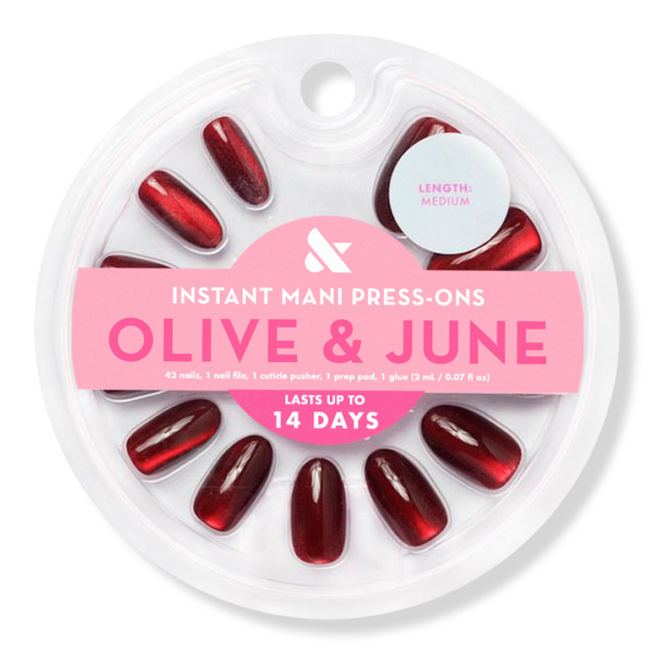 Instant Mani Press On Nails Obsessed Velvet