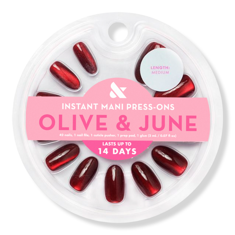 Instant Mani Press On Nails Obsessed Velvet