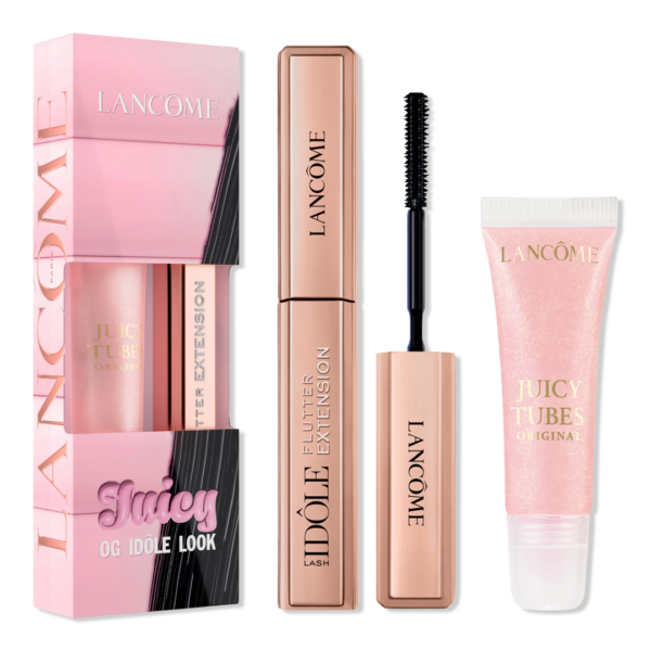 Juicy Tubes Lip Gloss & Lash Idôle Flutter Extension Mascara Duo