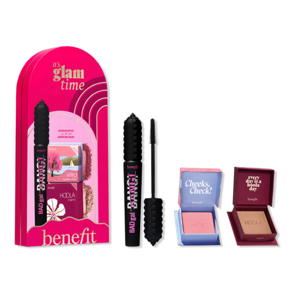 It’s Glam Time Mascara, Blush & Bronzer Makeup Set