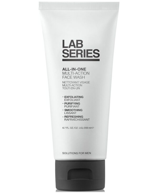 Skincare for Men All-In-One Multi-Action Exfoliating Face Wash, 6.7 oz.