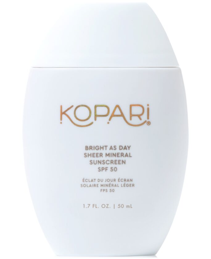 Bright As Day Sheer Mineral Sunscreen SPF 50, 1.7 oz.