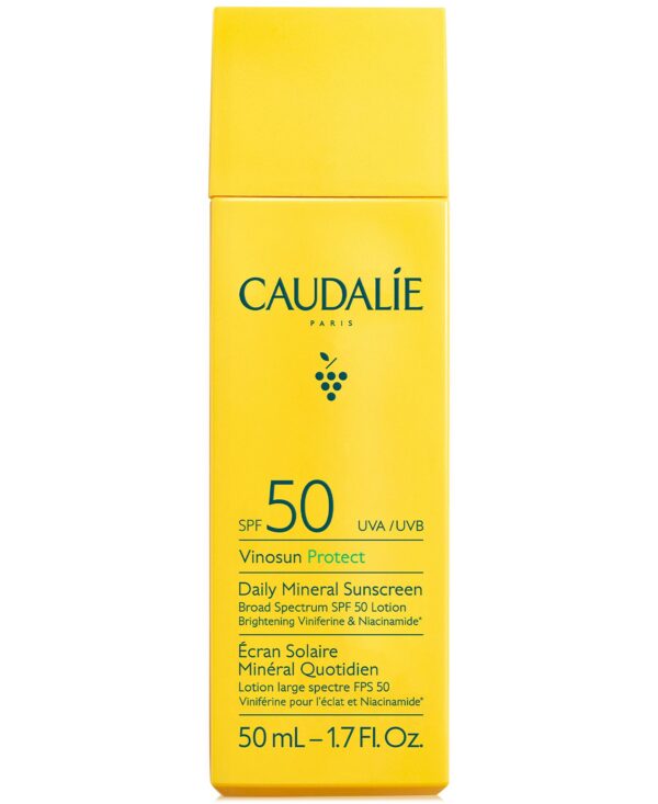 Vinosun Protect Daily Mineral Sunscreen SPF 50, 1.7 oz.