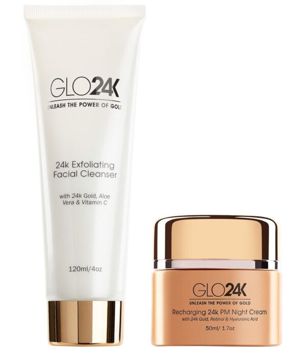 Exfoliating Facial Cleanser & Night Cream