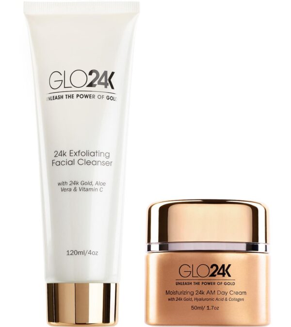 Exfoliating Facial Cleanser & Day Cream