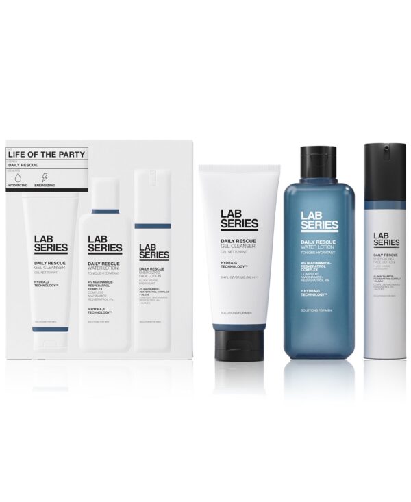Skincare for Men Daily Rescue Life of the Party 3-Pc Skincare Set