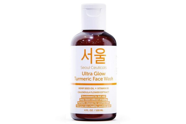 Korean Skin Care Cleanser Ultra Glow Turmeric Face Wash K Beauty Skincare
