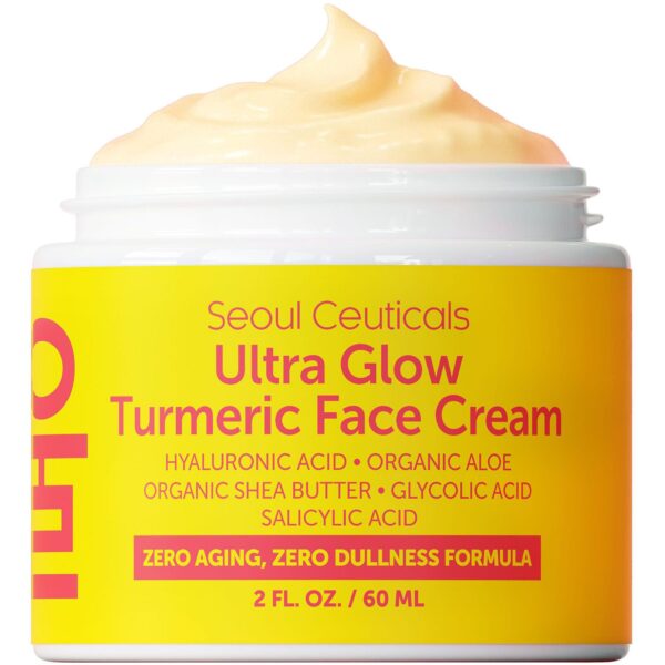 Korean Skin Care Ultra Glow Turmeric Face Cream K Beauty Skincare