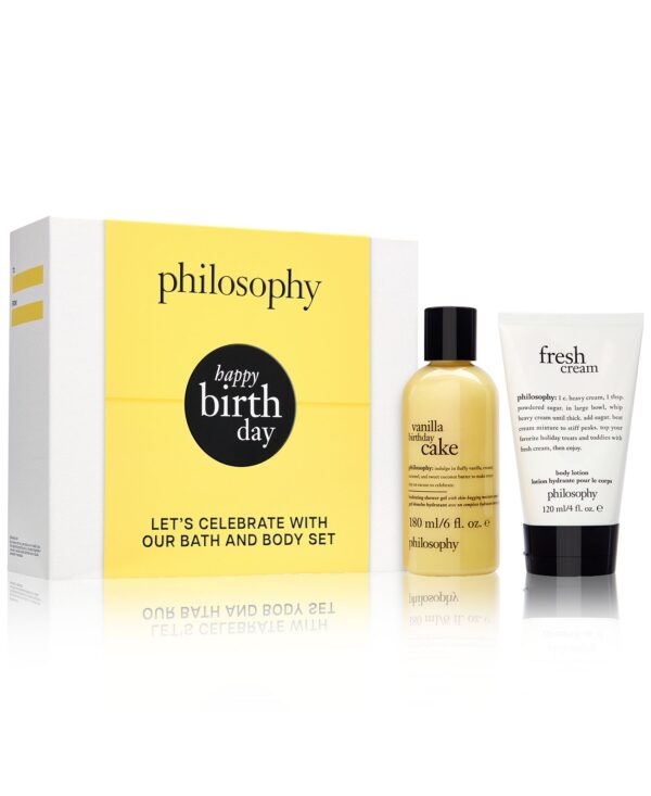 2-Pc. Happy Birthday Shower Gel & Body Lotion Gift Set