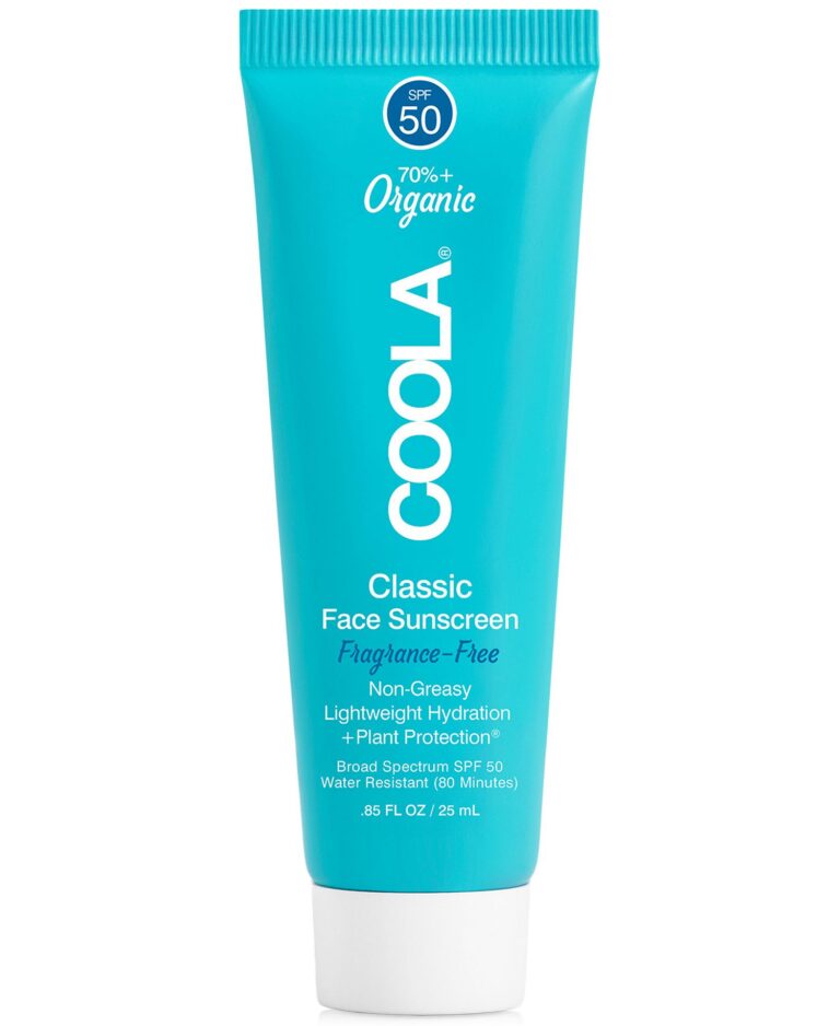 Classic Face Sunscreen Lotion SPF 50, 0.85 oz.