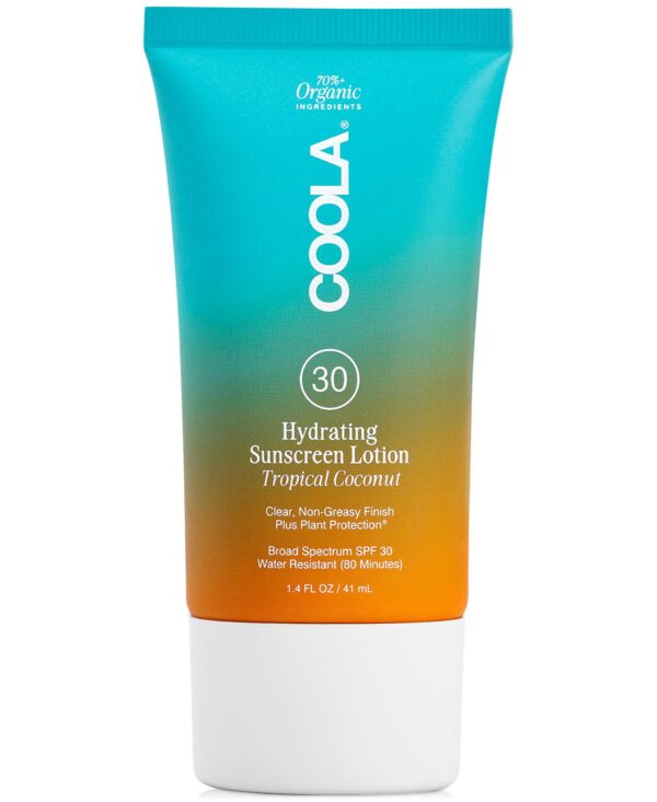 Hydrating Sunscreen Lotion SPF 30 - Tropical Coconut, 1.4 oz.
