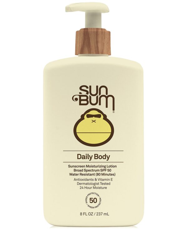 Daily Body Sunscreen Moisturizing Lotion SPF 50, 8 oz.