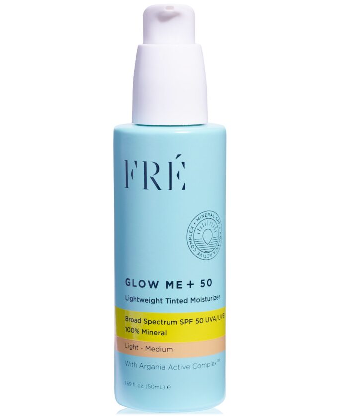 GLOW ME + 50 Lightweight Tinted Moisturizer Mineral SPF 50, 1.69 oz.