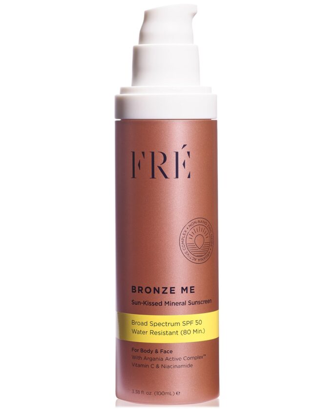 BRONZE ME Sun-Kissed Mineral Sunscreen SPF 50, 3.38 oz.